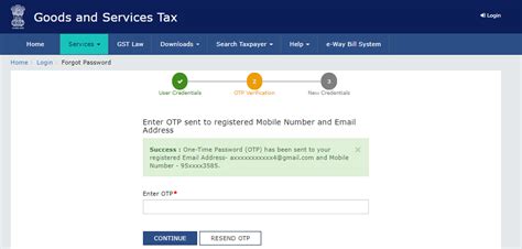 Search for another form here. how to change GST user name and password - Solve Tax Problem