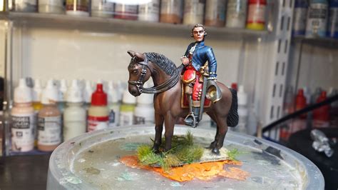 Completed 40mm French Aide De Camp Yorktown 1781 Planetfigure