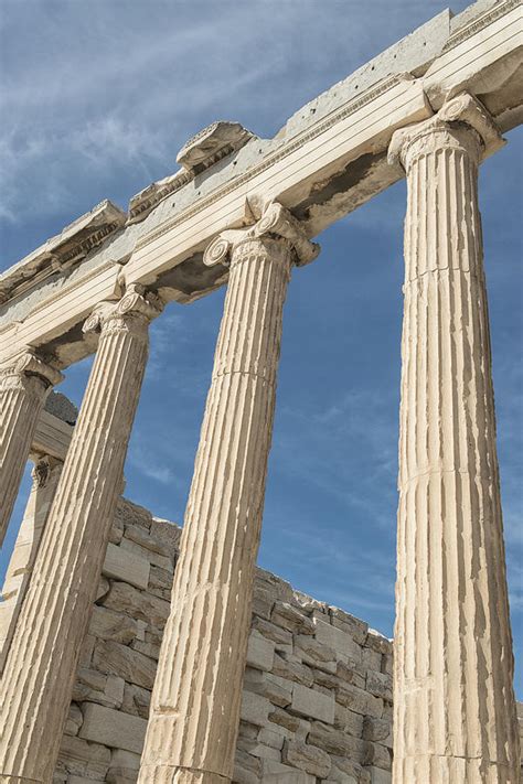 Parthenon Ionic Columns Photograph By Carrie Kouri Pixels