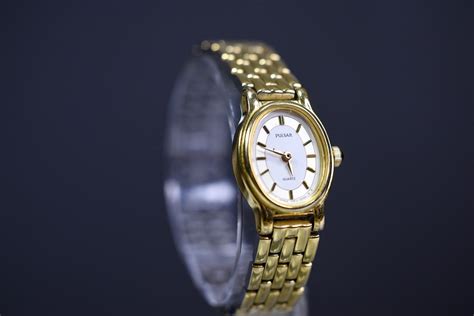 Pulsar Vintage Watch Ladies Jewellery Wrist Watch Gold Etsy