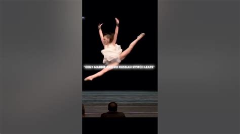 Only Maddie Can Do Russian Switch Leaps Dancemoms Edit Fyp