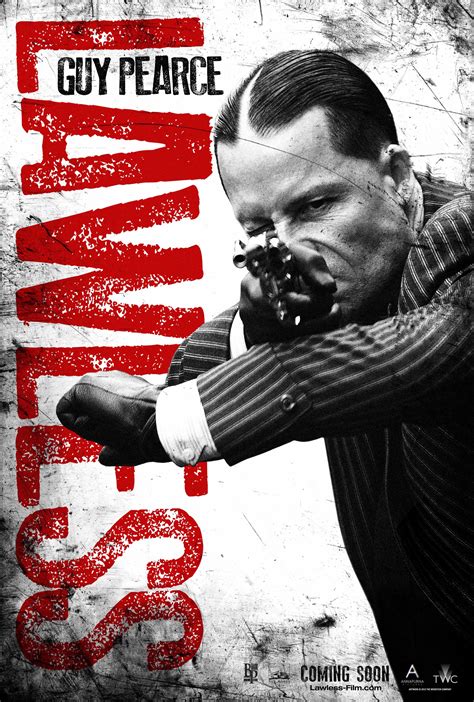 Lawless Movie Poster - Guy Pearce - HeyUGuys