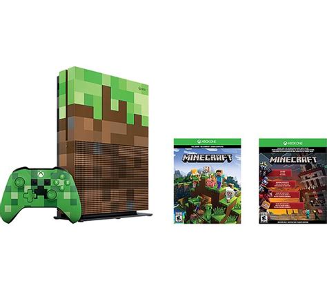 Buy Microsoft Xbox One S Minecraft Limited Edition Free Delivery Currys