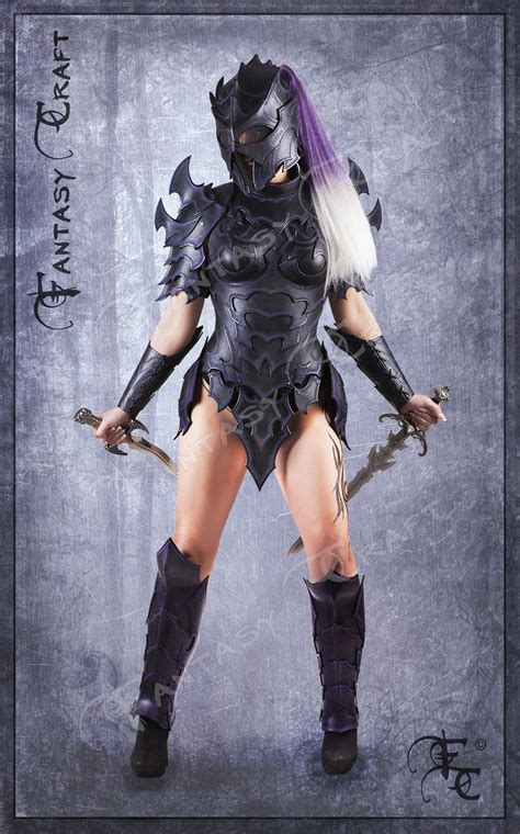 Drow Or Dark Elf Leather Corset Armour Dungeons And Dragons That Is