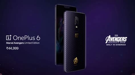 Oneplus 6 Marvel Avengers Limited Edition Now Available For Sale In