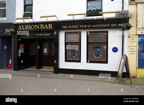 the albion bar on dockhead street in saltcoats the oldest bar in saltcoats north ayrshire