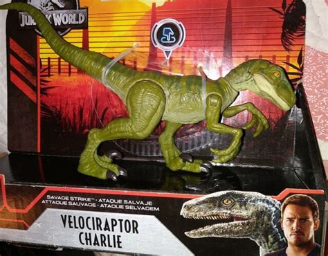 Jurassic World Savage Strike Velociraptor Charlie Mattel Gjn92 For Sale Online Ebay