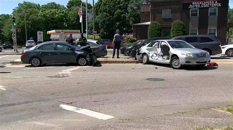 Police Wanted Carjacking Suspect Arrested After Crashing Into 3 Vehicles During Chase In Boston