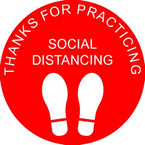 Covid 19 Social Distancing Signs