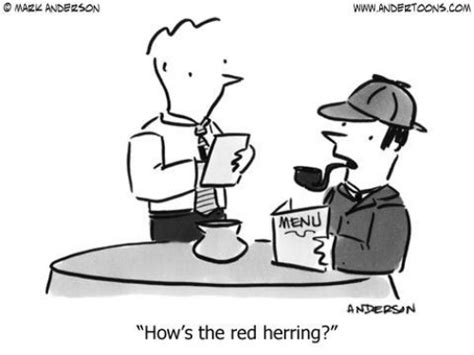 Mystery Fanfare Cartoon Of The Day Red Herring