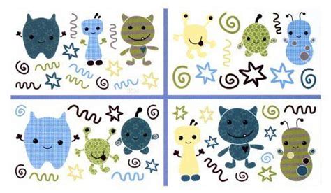Peek A Boo Monsters Wall Decals By Cocalo Dp