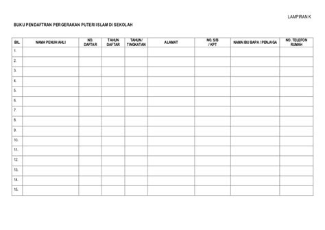 Form untuk mencetak bukti pendaftaran online dengan google form langsung ke file pdf tanpa harus masuk ke email. Borang & Lampiran PPIM