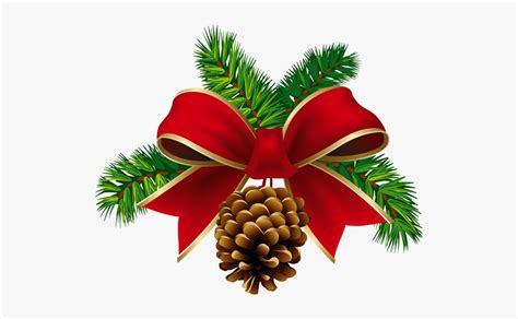 Christmas Pine Cones Clip Art Hd Png Download Transparent Png Image