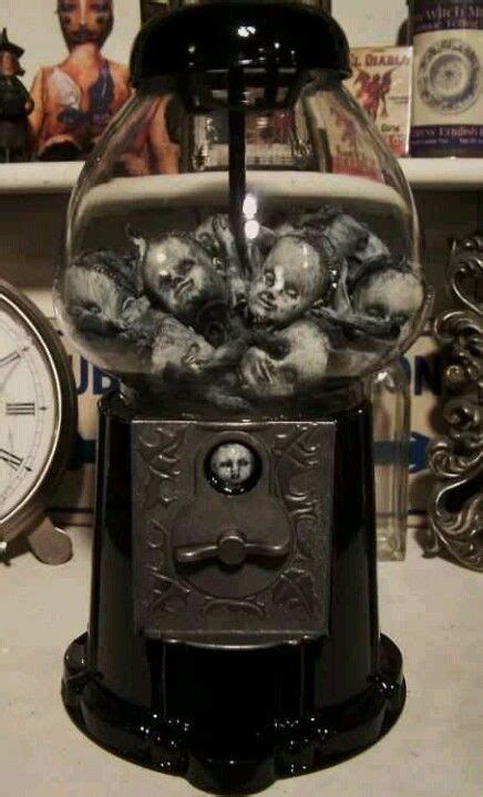 Goth Gumball Machine Gothic Halloween Halloween Decorations