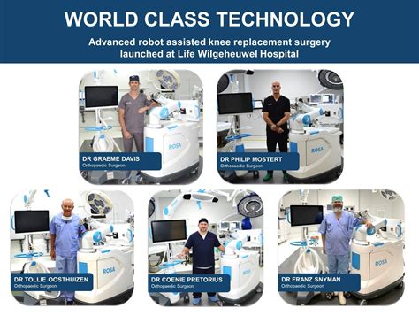 Robotic Assisted Total Knee Replacement Surgery At Life Wilgeheuwel