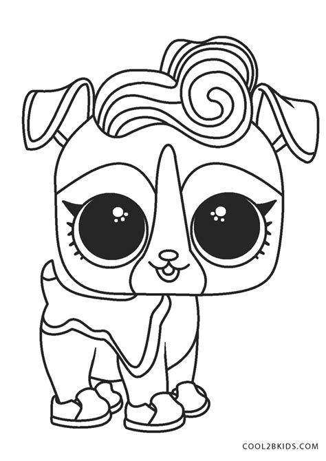 Lol Dog Coloring Page Printable Coloring Pages
