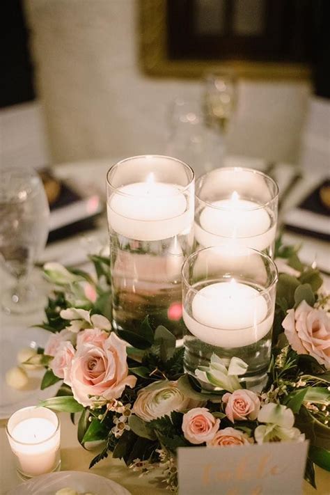 Floating Candles Wedding Centerpiece Candle Wedding Centerpieces