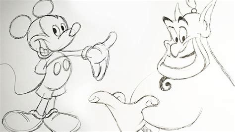 How To Draw Disney Characters With Eric Goldberg Quick Draw Disney