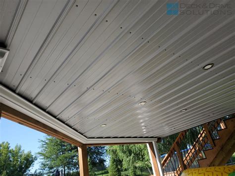 Metal Underdeck System Deck And Drive Solutions Iowa Deck Builder