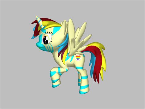 Ponylumen 3d Pony Creator Rainbow Love Mlp By Aylitamelek On Deviantart