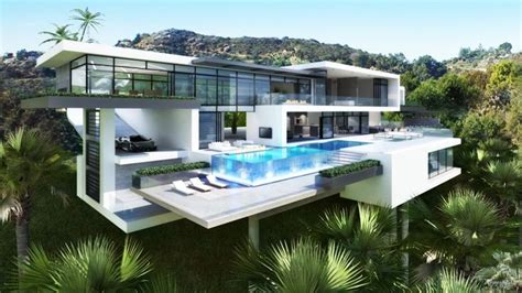 Two Luxury Ultramodern Mansions On Sunset Plaza Drive In La Modern