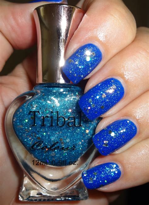 Wendys Delights Born Pretty Store Blue Shiny Shimmer Glitter Nail