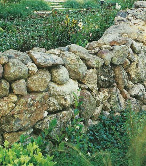 Dry Stacked Stone Wall Stacked Stone Walls Stone Wall Dry Stack Stone