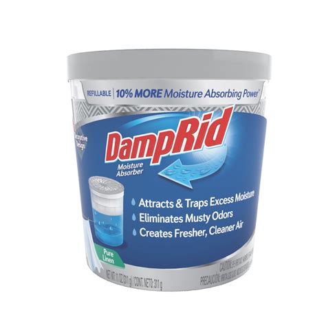 Damprid Refillable Moisture Absorber Pure Linen 11 Oz