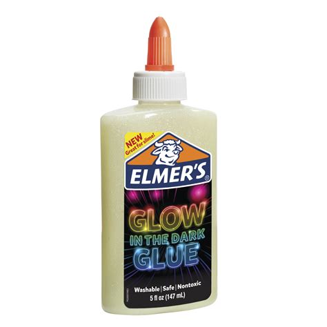 Elmers Brand Mega Slime Kit Make Glow In The Dark Color And Clear