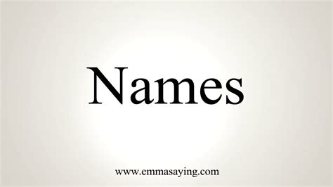 How do you say lingerie? How To Pronounce Names - YouTube