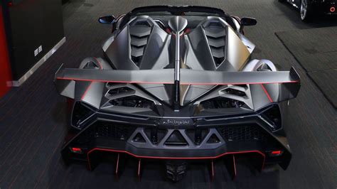 Exposed Carbon Fiber Lamborghini Veneno Roadster Will Cost You Over 5