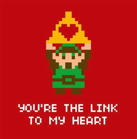 We Heart It Legend Of Zelda Nerdy Valentines Geek Valentine