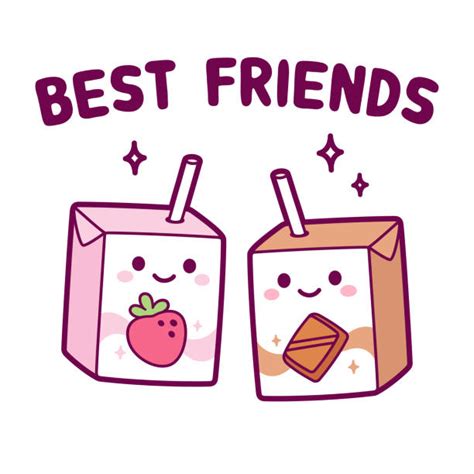 Cute Bff Drawing Illustrations Royalty Free Vector Graphics And Clip Art