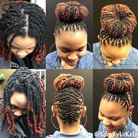 The King Of Locs On Instagram “lovely Loc Bun To Start Of The Morning