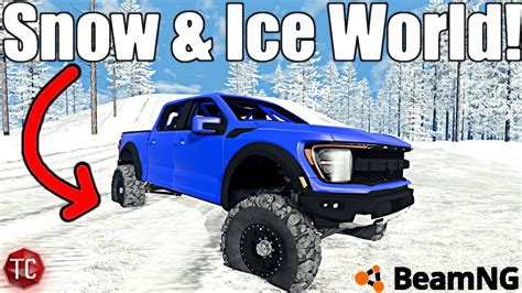 Beamngdrive Is Now Snowrunner Amazing New Snow Map Youtube