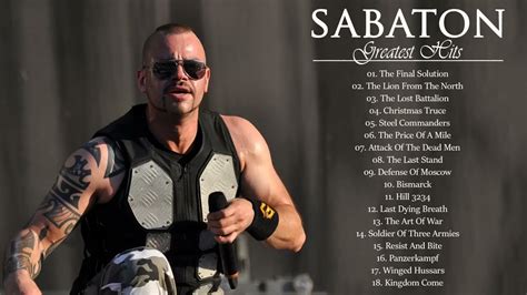 Sabaton Best Songs Playlist 2023 New Update Greatest Hits Album Of
