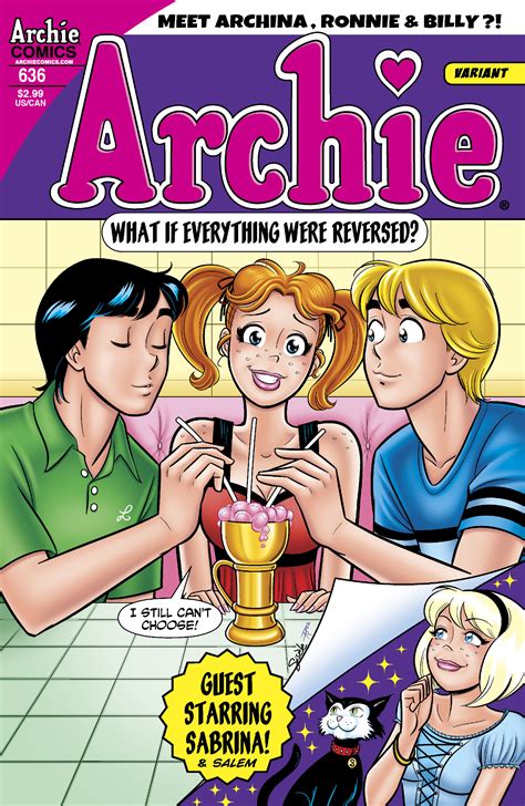 Archie Veronica And Betty Switch Genders In Archie 636 Comic Vine