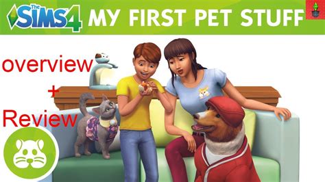 Sims 4 My First Pet Overviewreview Youtube