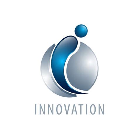 Esfera De La Innovacion Letra Inicial Me Logo Concept Design Símbolo