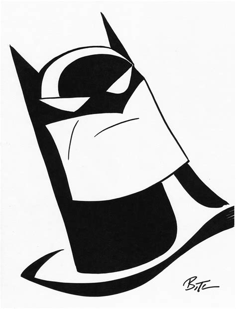 Bruce Timm 2016 Batman Drawing