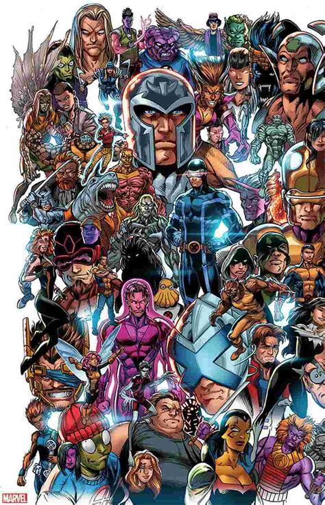 Marvel Reveals Every Mutant Ever On X Men Variants
