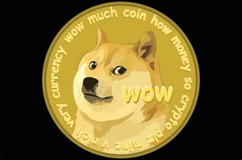 Shiba Inu Coin Logo Dogecoin Doge Cryptocurrency Icon On Flag Stock