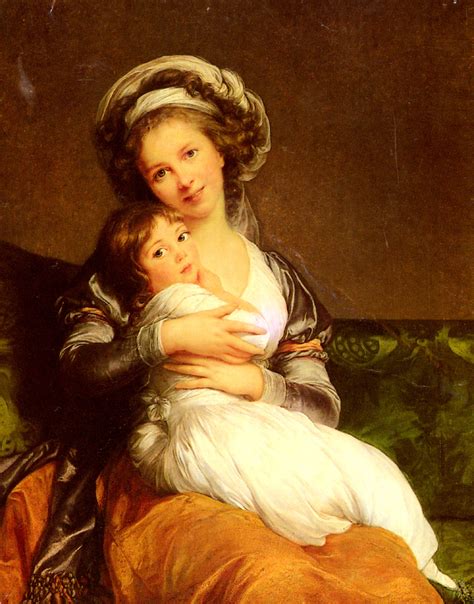 Madame Vigee Lebrun And Her Daughter Jeanne Lucie Louise Elisabeth