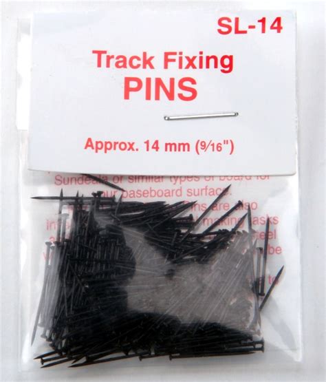 Peco Track Fixing Pins Nails 916″ 14 Iron Planet Hobbies