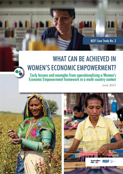 What Can Be Achieved In Womens Economic Empowerment By Market