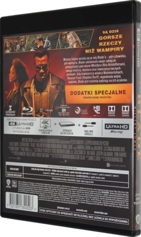 Blade Wieczny Łowca 1998 Film 4k Ultra Hd Polski Portal Blu Ray I