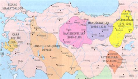 Anadoluda Kurulan Lk T Rk Beylikleri Tarih Dersi