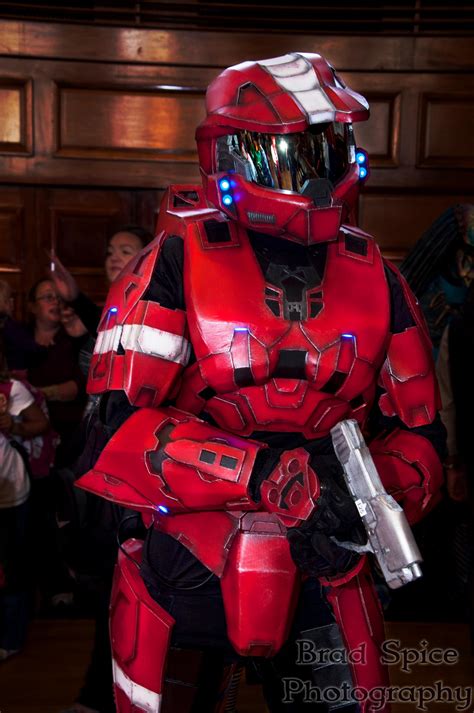 Red Spartan Halo Cosplay By Bradspice On Deviantart