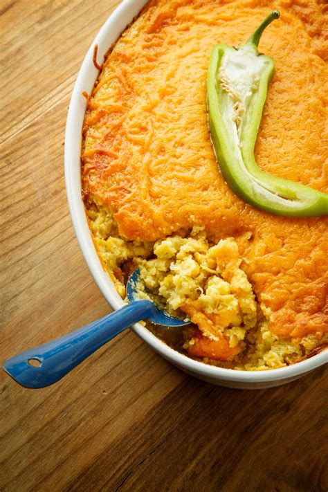 Corn and Hatch Chile Casserole