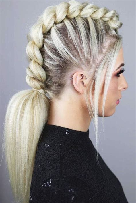 40 beautiful mohawk braid hairstyles for women 2023 trendy